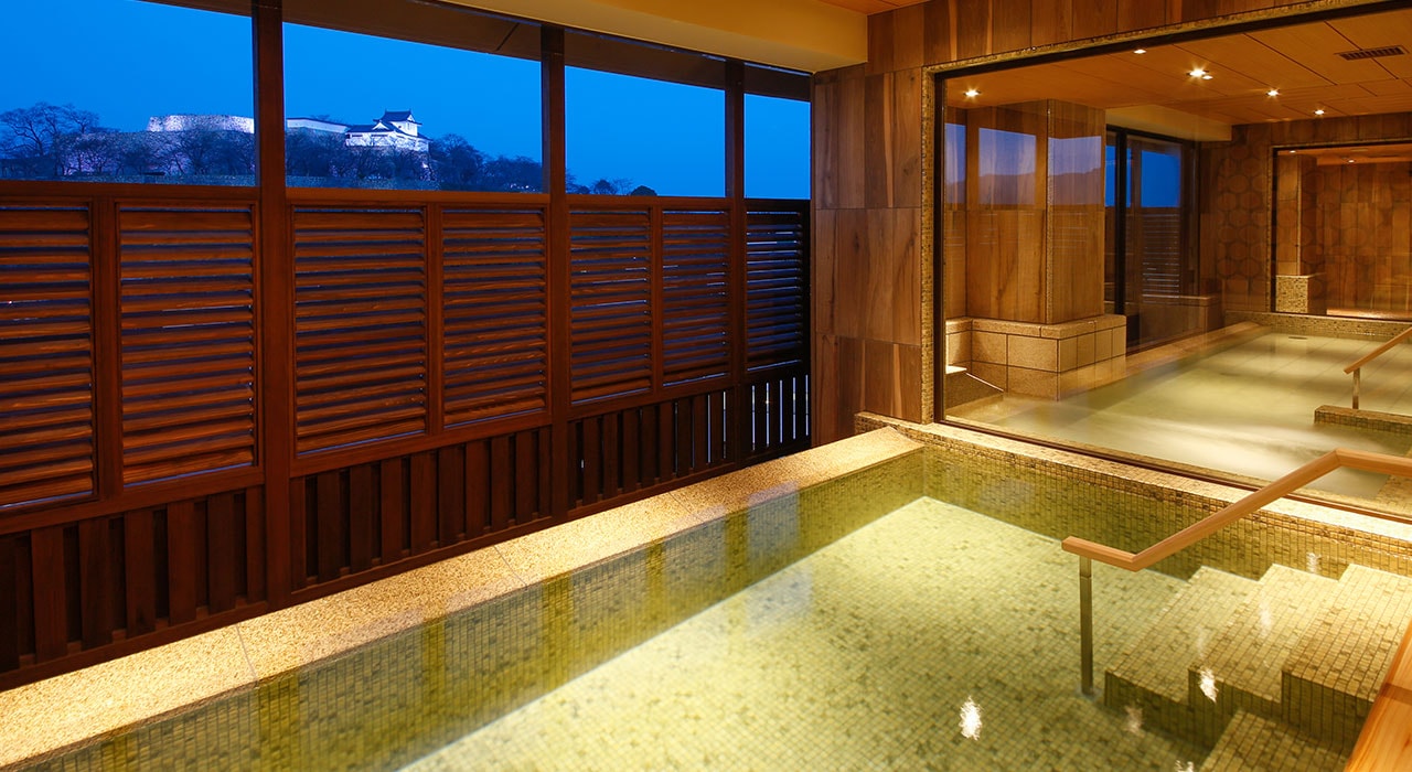 Relax at Tsuyama's famous Dodo Onsen 