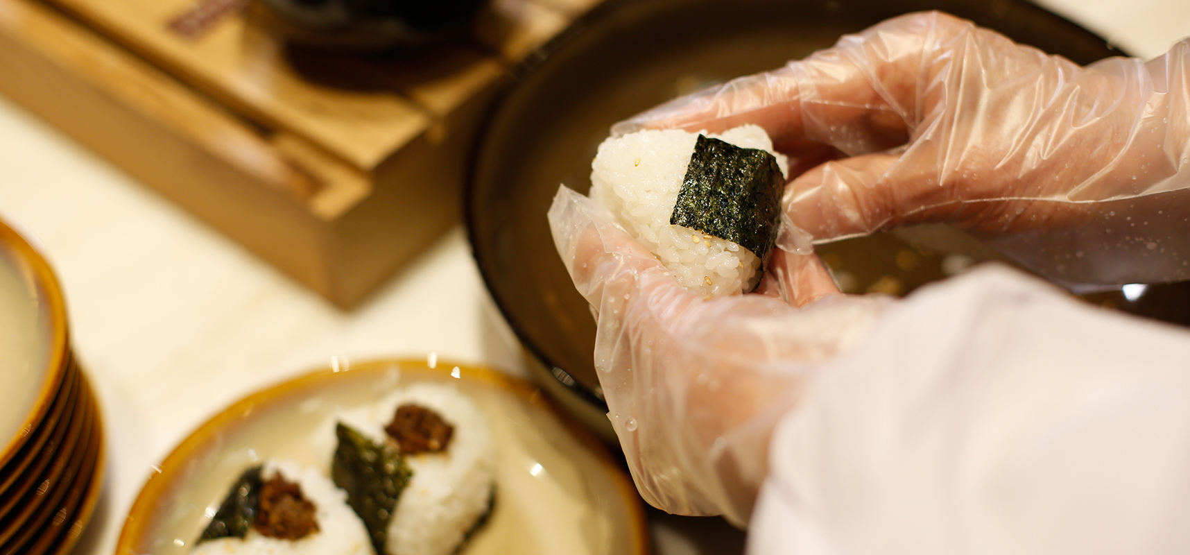 Hand-rolled Onigiri