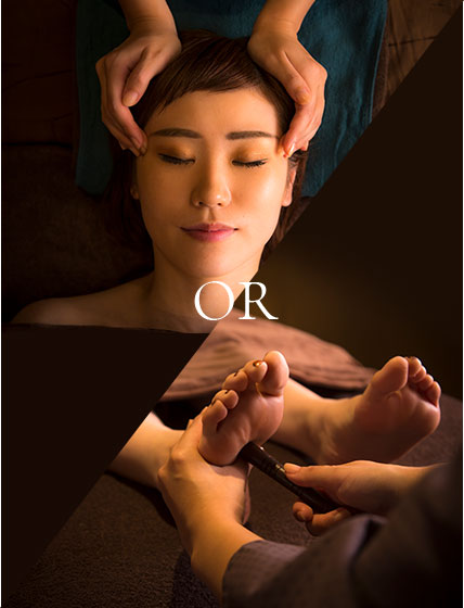 30 min. Eye Strain Therapy or 30 min. Thai Foot Care