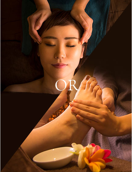 30 min. Eye Strain Therapy or 30 min. Thai Foot Care